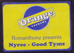 Romanthony & Nyree - Good Tymz | Orange Records (or 001) - 3 Romanthony & Nyree - Good Tymz | Orange Records (or 001) - 3