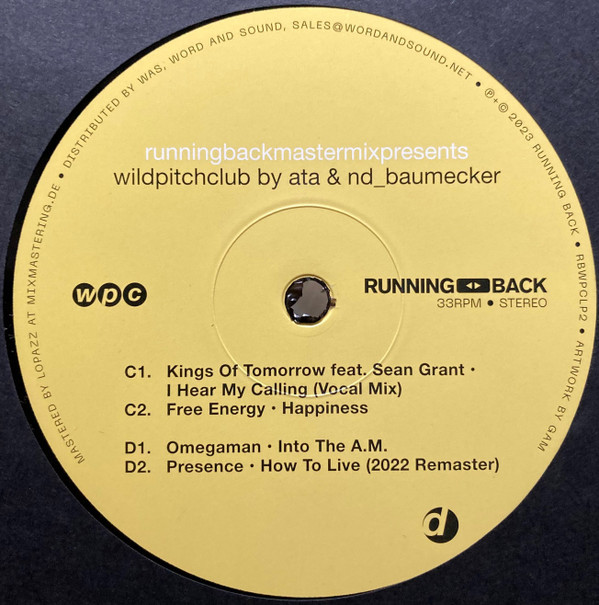 Ata & nd_baumecker - Running Back Mastermix Presents Wild Pitch Club Part II/II | Running Back (RBWPC-LP2) - 7 Ata & nd_baumecker - Running Back Mastermix Presents Wild Pitch Club Part II/II | Running Back (RBWPC-LP2) - 7