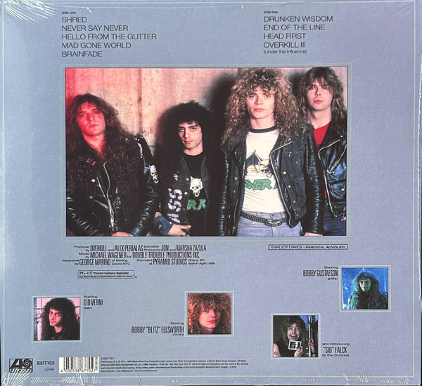 Overkill - Under The Influence | Atlantic (538677021) - 2 Overkill - Under The Influence | Atlantic (538677021) - 2