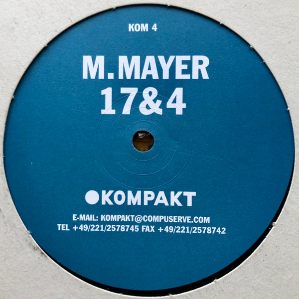 Michael Mayer - 17&4 | Kompakt (KOM 4) - main