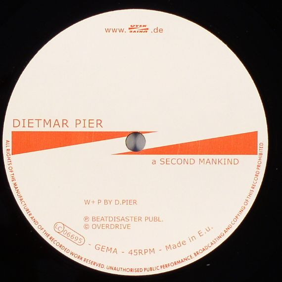 Dietmar Pier - Second Mankind | Overdrive (OVER 148-12) - main