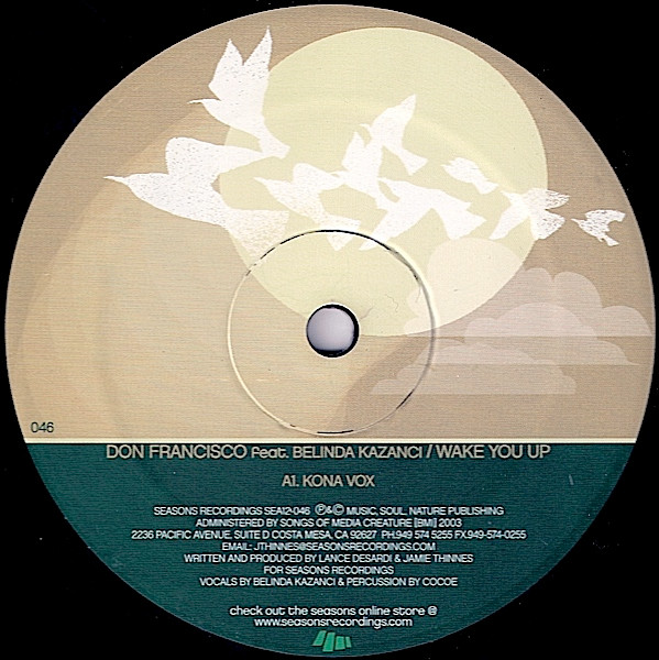 Don Francisco - Wake You Up | Seasons Recordings (SEA12-046)