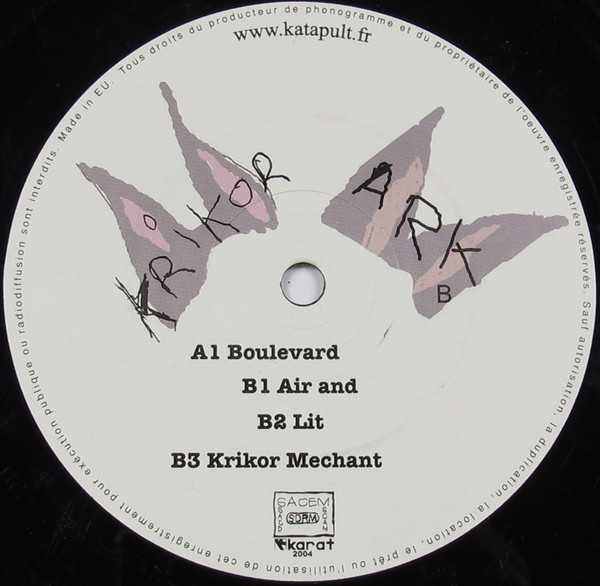 KrikArk - Boulevard Rushchouard | Karat Records (KARAT 13) - 4