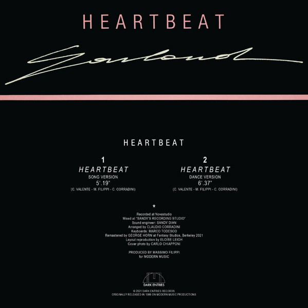 Garland - Heartbeat | Dark Entries (DE-289) - 2 Garland - Heartbeat | Dark Entries (DE-289) - 2