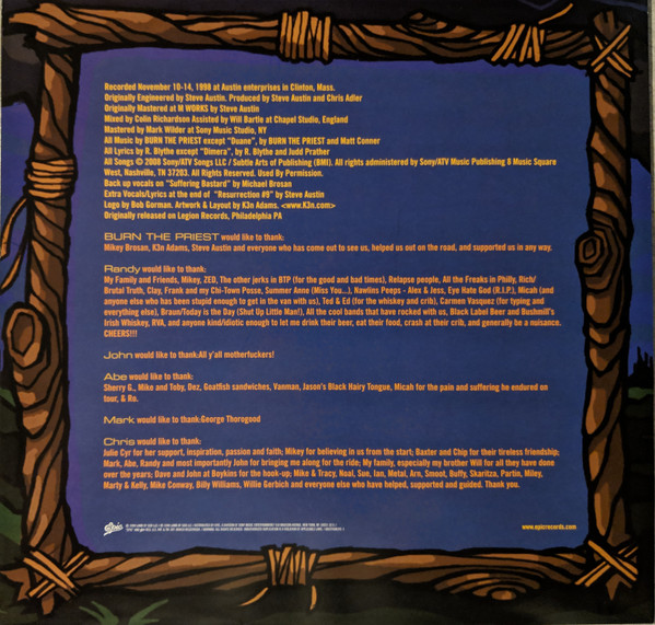 Lamb Of God , Burn The Priest - Hourglass: The Vinyl Box Set (6LP - Limited Boxset Edition) [Vinyl] | Epic (88697688201-OS1) - 9