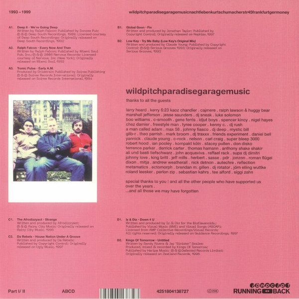 Ata & nd_baumecker - Running Back Mastermix Presents Wild Pitch Club Part I/II | Running Back (RBWPC-LP1) - 2 Ata & nd_baumecker - Running Back Mastermix Presents Wild Pitch Club Part I/II | Running Back (RBWPC-LP1) - 2