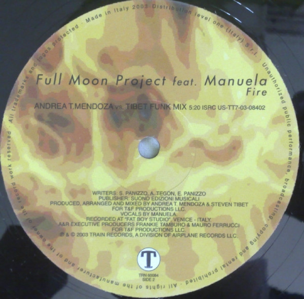 Full Moon Project - Fire | Train! Records (TRN 60084) - 2 Full Moon Project - Fire | Train! Records (TRN 60084) - 2