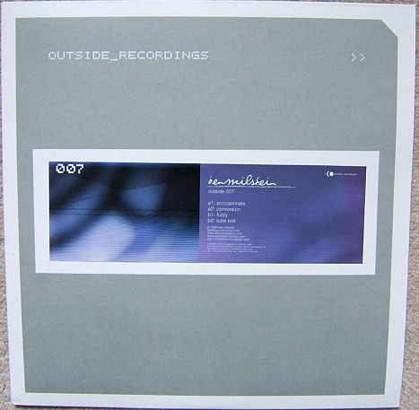 Ben Milstein - Procrastinate | Outside Recordings (OUTSIDE 007)