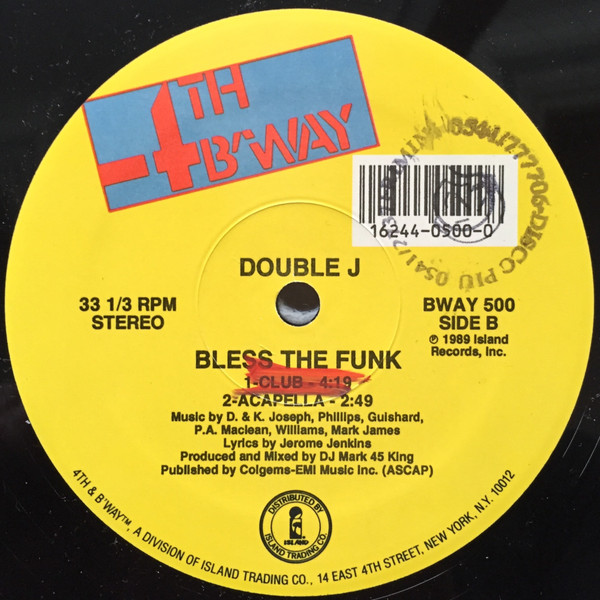 Double J - Bless The Funk | 4th & Broadway (BWAY 500) - 2 Double J - Bless The Funk | 4th & Broadway (BWAY 500) - 2