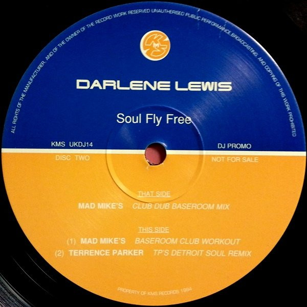 Darlene Lewis - Soul Fly Free | KMS (KMS UKDJ14) - 4