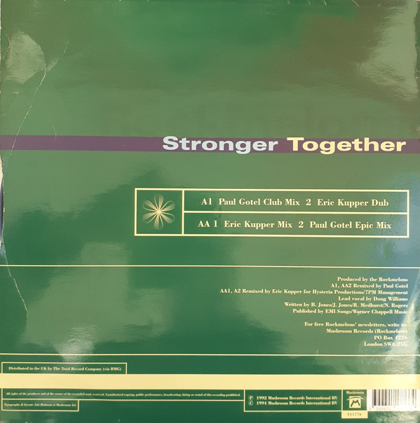 Rockmelons - Stronger Together | Mushroom (T11776) - 2 Rockmelons - Stronger Together | Mushroom (T11776) - 2