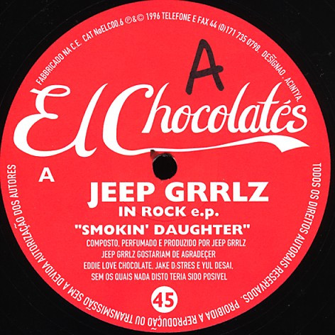 Jeep Grrlz - In Rock E.P. | El Chocolates (ELC 006) - main