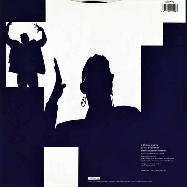 Adeva - I Thank You (The Smack Mixes) | Cooltempo (COOLXR 192) - 2