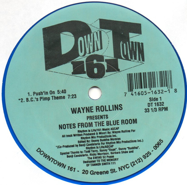 Wayne Rollins - Notes From The Blue Room | Downtown 161 (DT-1632) - 2 Wayne Rollins - Notes From The Blue Room | Downtown 161 (DT-1632) - 2
