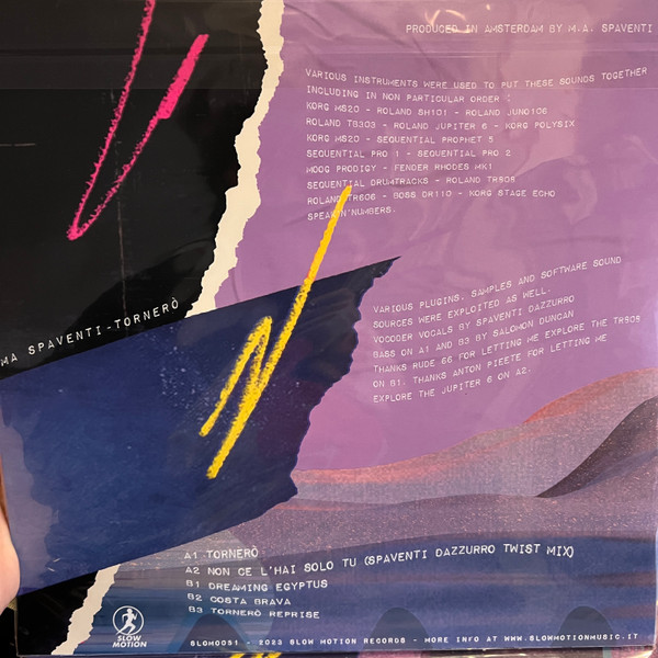 Ma Spaventi - Tornerò | Slow Motion Records (SLOMO051) - 2 Ma Spaventi - Tornerò | Slow Motion Records (SLOMO051) - 2