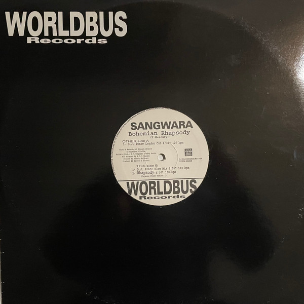 Sangwara - Bohemian Rhapsody | Worldbus Records (WB1050) - 3