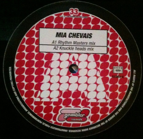 Mia Chevais - Say Something | Gambler Records (G1003-6)