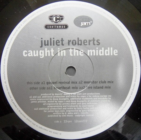 Juliet Roberts - Caught In The Middle | Cooltempo (12cool 272) - 2