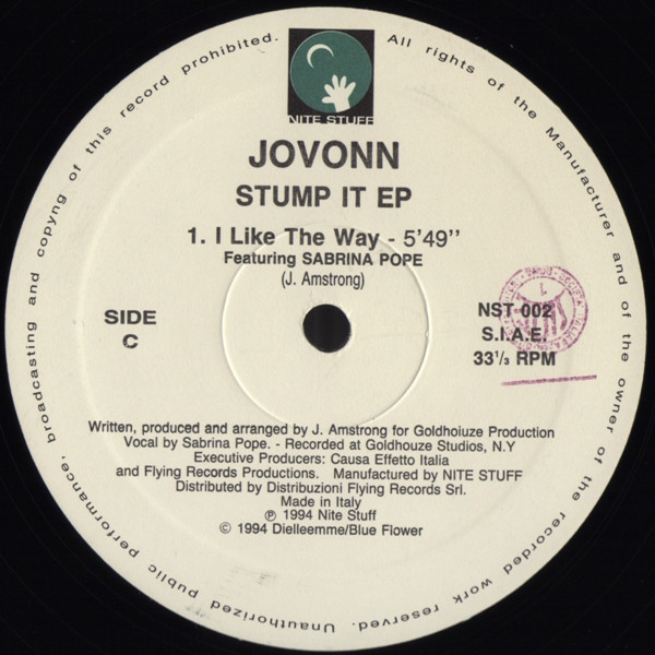 Jovonn - Stump It EP | Nite Stuff (NST 002) - 5 Jovonn - Stump It EP | Nite Stuff (NST 002) - 5