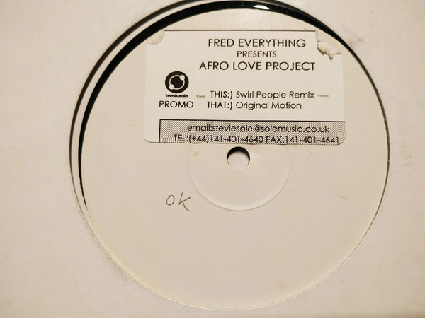 The Afro Love Project - One Love (Swirl People Remixes) | Tronicsole (tsole 027)