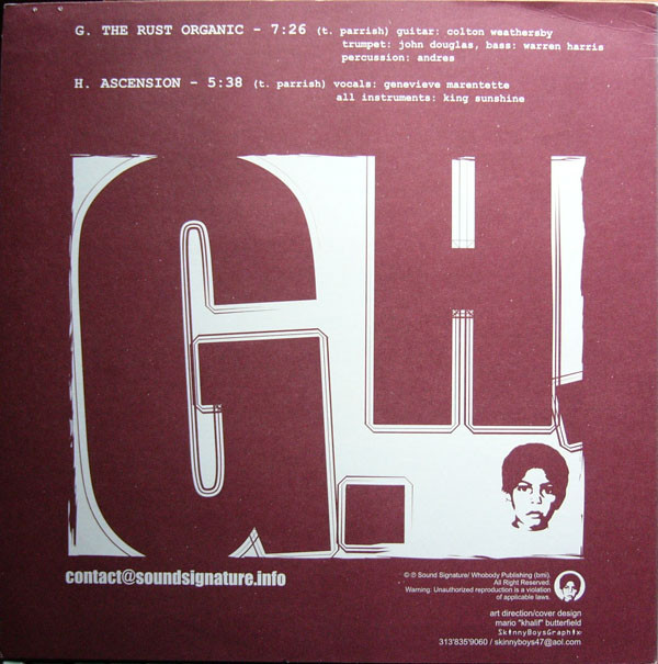 The Rotating Assembly - Natural Aspirations -The 12" Series- | Sound Signature (SS-019X-GH) - 2