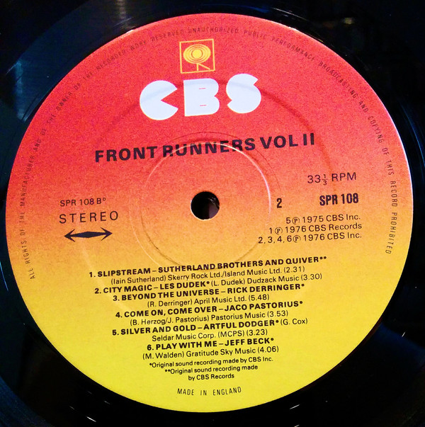 Melody Maker Front Runners Vol II