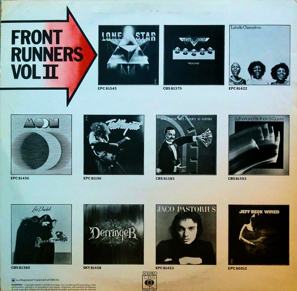 Melody Maker Front Runners Vol II