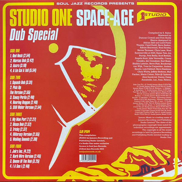 Various - Studio One Space Age Dub Special | Soul Jazz Records (SJR LP504) - 2 Various - Studio One Space Age Dub Special | Soul Jazz Records (SJR LP504) - 2