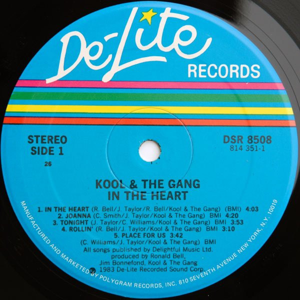 Kool & The Gang - In The Heart | De-Lite Records (DSR 8508) - 6 Kool & The Gang - In The Heart | De-Lite Records (DSR 8508) - 6