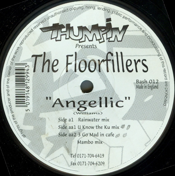 The Floorfillers - Angellic | Thumpin Vinyl (Bash 012) - main
