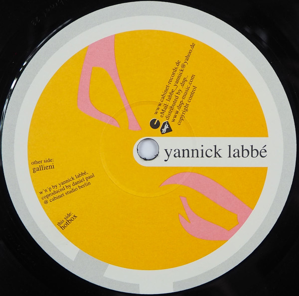 Yannick Labbe - Hotbox | Cabinet Records (cab23) - main