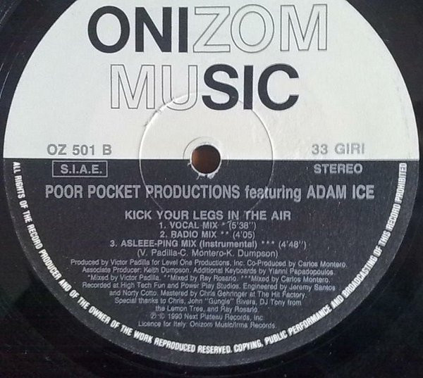 Poor Pocket Productions - Kick Your Legs In The Air | Onizom Music (OZ 501) - 4