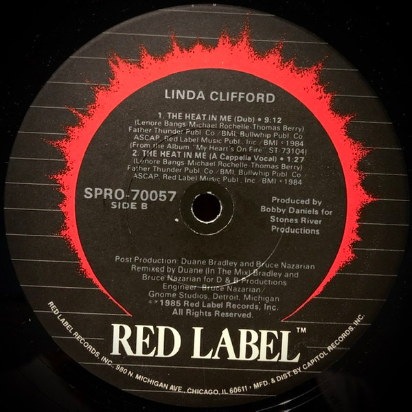 Linda Clifford - The Heat In Me | Red Label (SPRO-70057) - 2