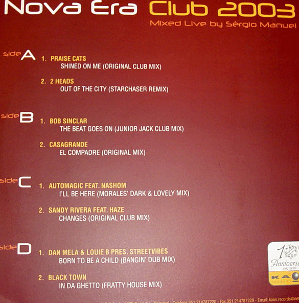 Various - Nova Era Club 2003 | Kaos Records (KPRO17) - 2