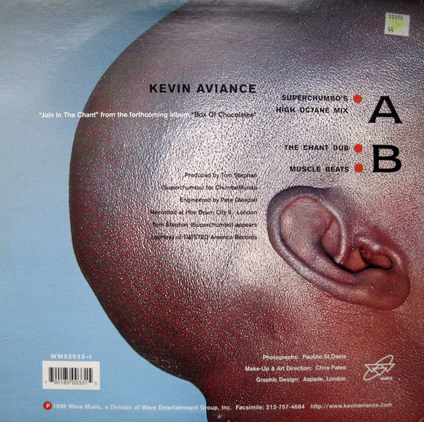 Kevin Aviance - Join In The Chant | Wave Music (WM50033-1) - 2 Kevin Aviance - Join In The Chant | Wave Music (WM50033-1) - 2