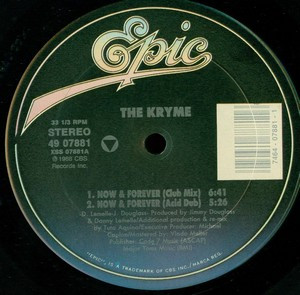 The Kryme - Now & Forever | Epic (49 07881) - main The Kryme - Now & Forever | Epic (49 07881) - main