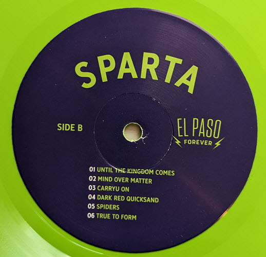 Sparta - Sparta | Dine Alone Records (DAV333) - 6 Sparta - Sparta | Dine Alone Records (DAV333) - 6