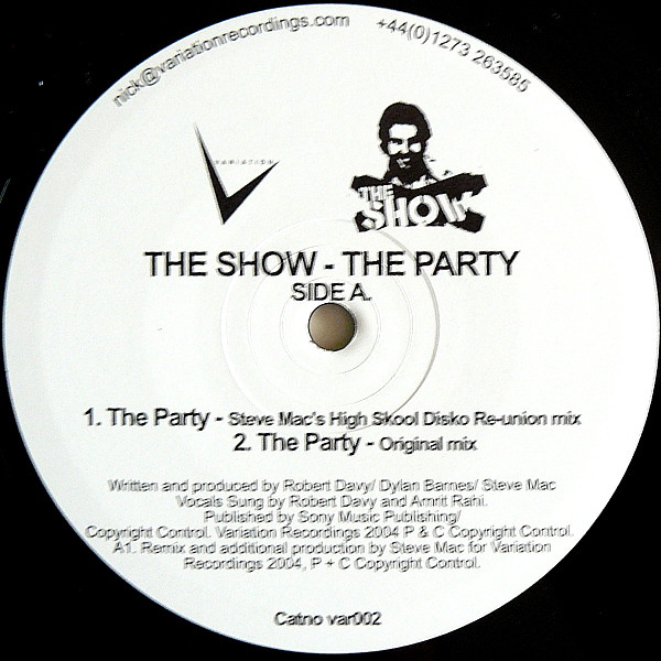 The Show - The Party | Variation Recordings (var002) - 3 The Show - The Party | Variation Recordings (var002) - 3