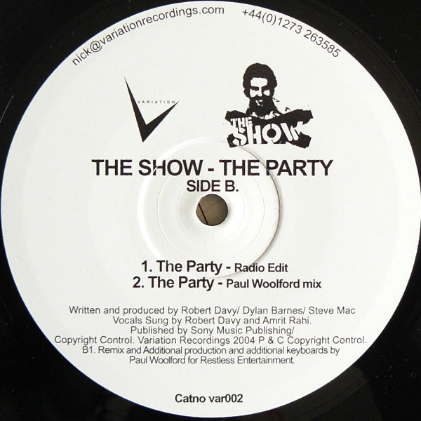 The Show - The Party | Variation Recordings (var002) - 4 The Show - The Party | Variation Recordings (var002) - 4