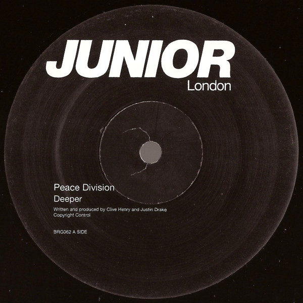 Peace Division - Deeper | Junior London (BRG062)