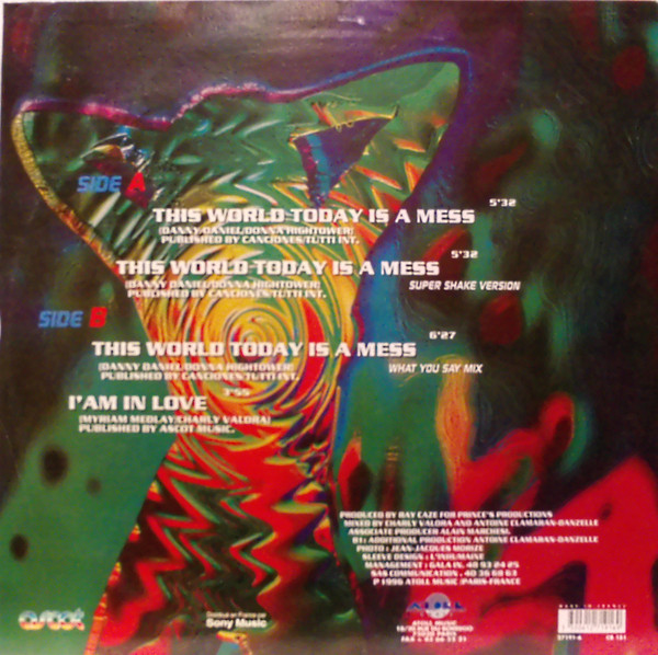 Goldie Featuring Myriam Medlay - This World Today Is A Mess | Ascot Music (27191-6) - 2