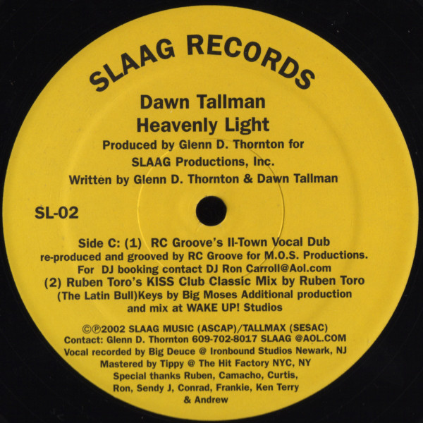 Dawn Tallman - Heavenly Light | Slaag Records (SL-02) - 4
