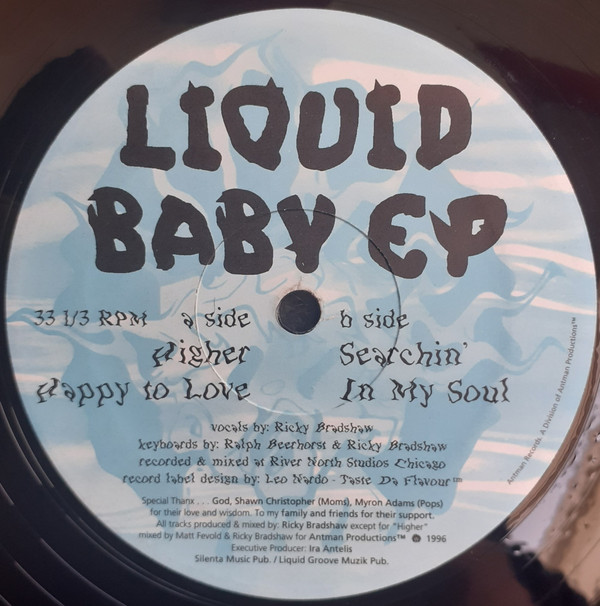 Ricky Bradshaw - Liquid Baby EP | Antman Records (ANT001) - main