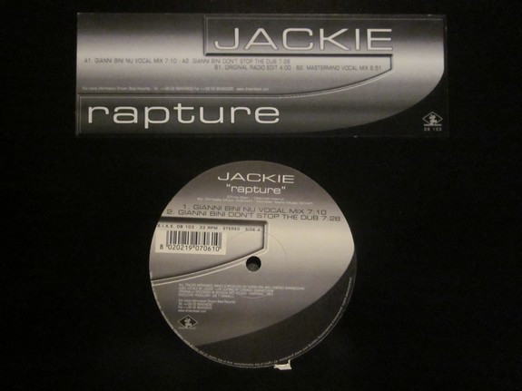 Jackie - Rapture | Dream Beat (DB 103)