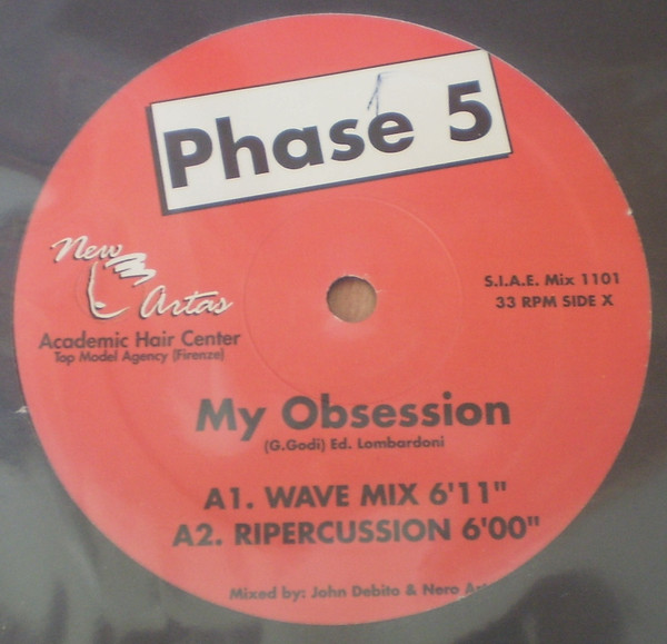 Phase 5 - My Obsession | Discomagic Records (MIX 1101) - main Phase 5 - My Obsession | Discomagic Records (MIX 1101) - main