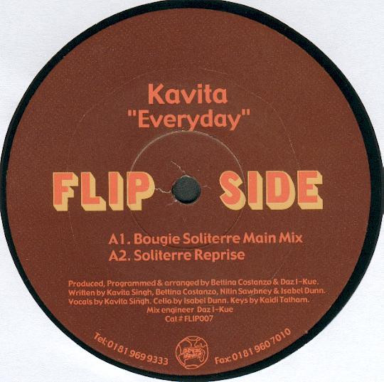 Kavita - Everyday | Flipside (FLIP 007)