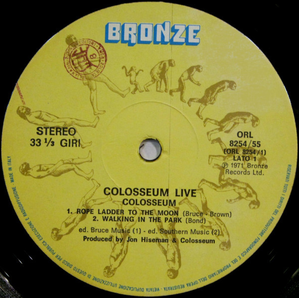 Colosseum - Colosseum Live | Bronze (ORL 8254/55) - 3