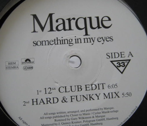 Marque - Something In My Eyes | Polydor (Marque) - main Marque - Something In My Eyes | Polydor (Marque) - main