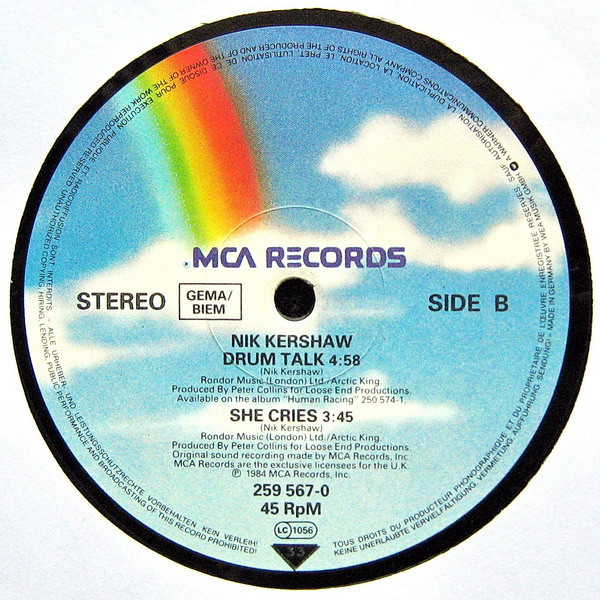 Nik Kershaw - Dancing Girls | MCA Records (259 567-0) - 4