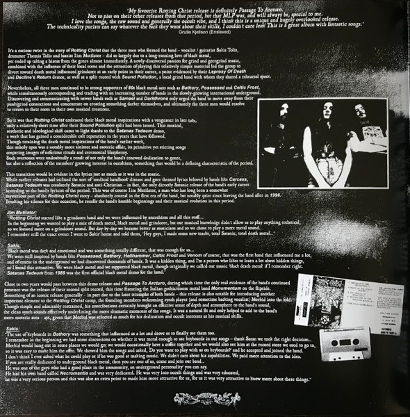 Rotting Christ - Passage To Arcturo | Season Of Mist (SOM690LP) - 4 Rotting Christ - Passage To Arcturo | Season Of Mist (SOM690LP) - 4